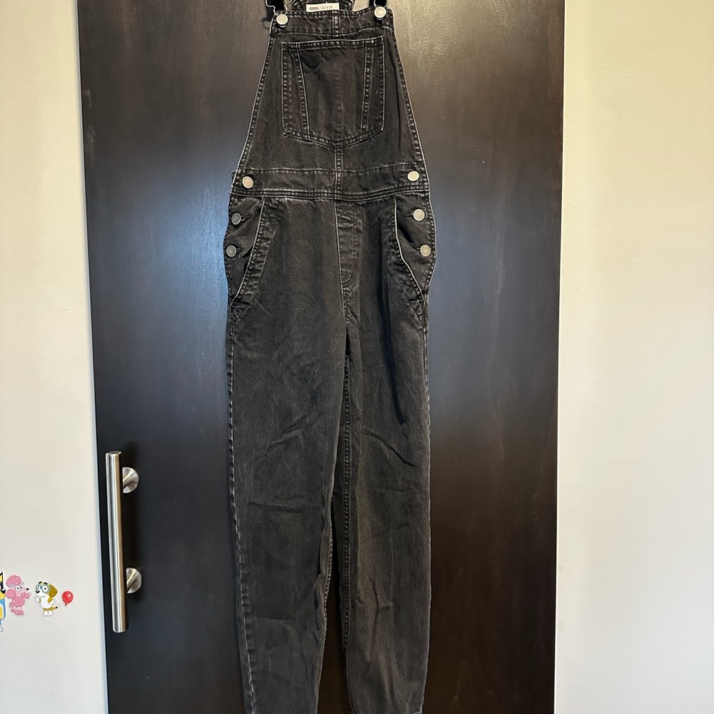 ASOS Black Denim Overalls
